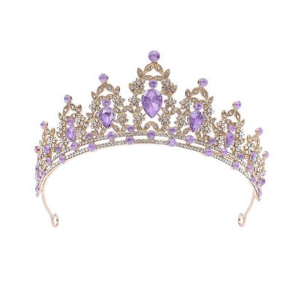 Birthday Crown Set Birthday Tiara Kit Gift Birthday Metal D9T9 Dection O4