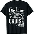 thumbnail image 1 of Birthday Cruise 2025 Family Group Friends Vacation Matching T-ShirtMen and women, Black T-shirt, size: Extra large, 1 of 4