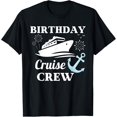 thumbnail image 1 of Birthday Cruise Crew Team Cruise Outfit Yacht Party Funny T-Shirt, 1 of 4