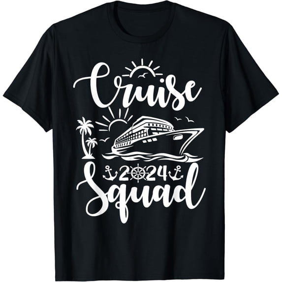 Birthday Cruise Squad 2024 Family Vacation Matching Family T-Shirt