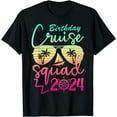 thumbnail image 1 of Birthday Cruise Squad 2024 Vacation Matching Family Cruise T-Shirt, 1 of 4
