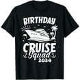 thumbnail image 1 of Birthday Cruise Squad 2024 Vacation Matching Family Cruise T-Shirt, 1 of 4