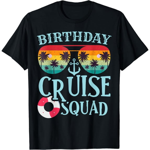 Birthday Cruise Squad Birthday Party Tee Cruise Squad 2024 T-Shirt