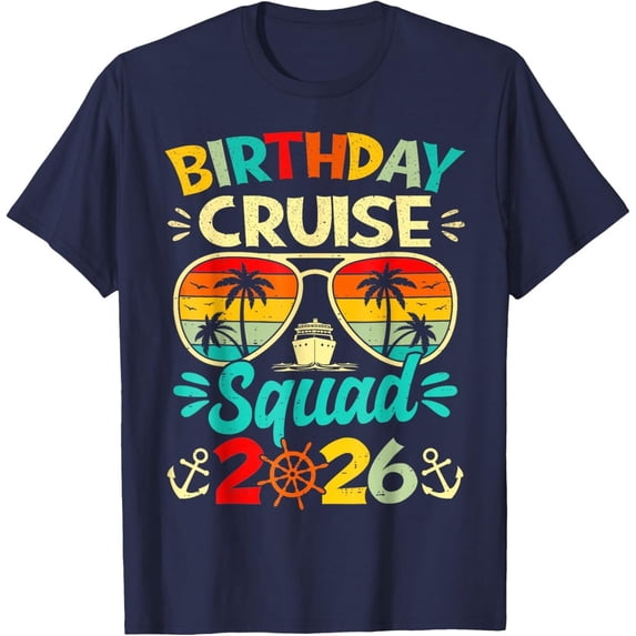 Birthday Cruise Squad Cruise Birthday Party Unisex T-Shirt - Walmart.com