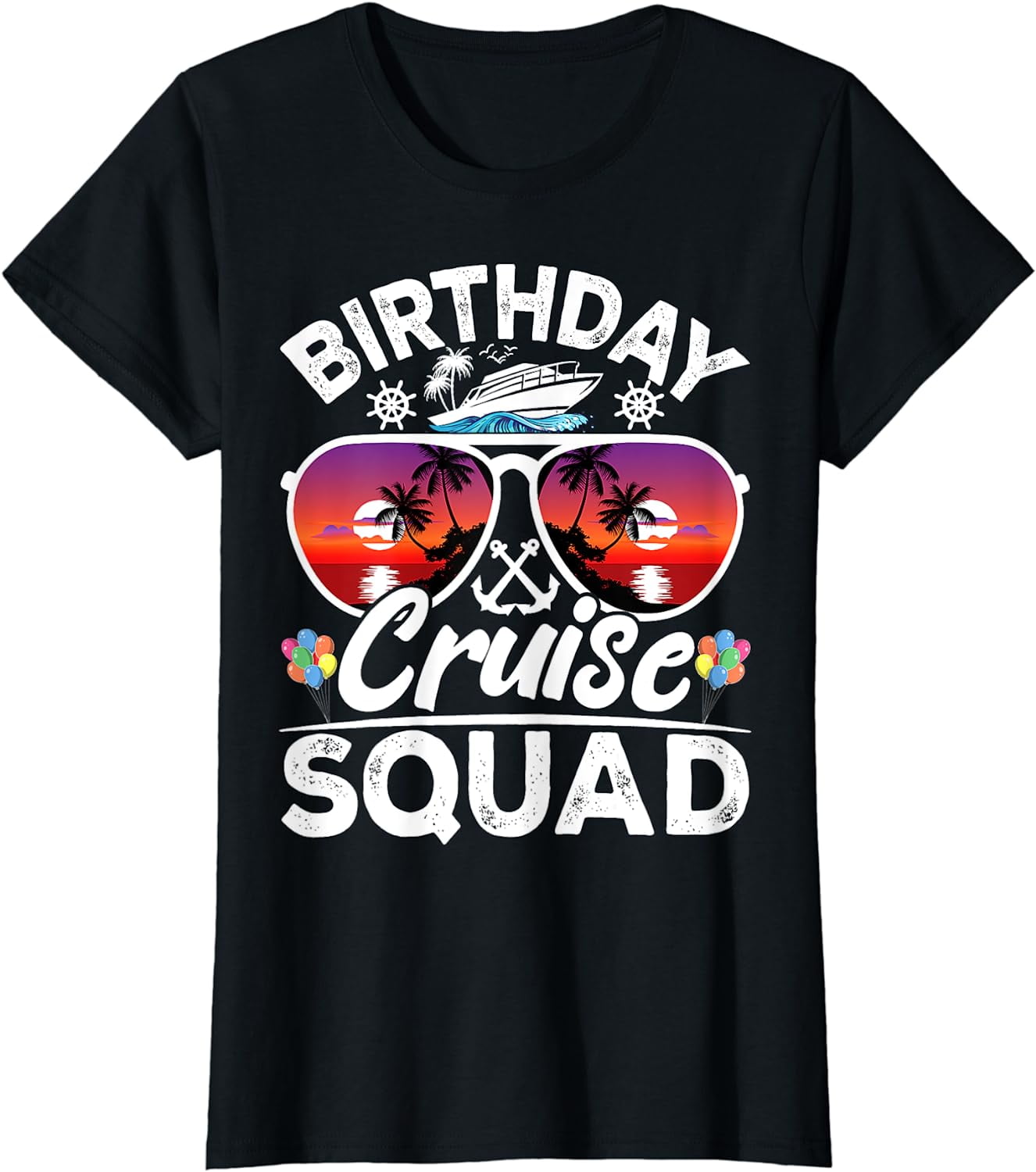 Birthday Cruise Squad Cruise Ship Party Group Vacation Trip T