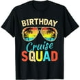 thumbnail image 1 of Birthday Cruise Squad Cruising Vacation Funny Birthday T-Shirt Black Medium, 1 of 4