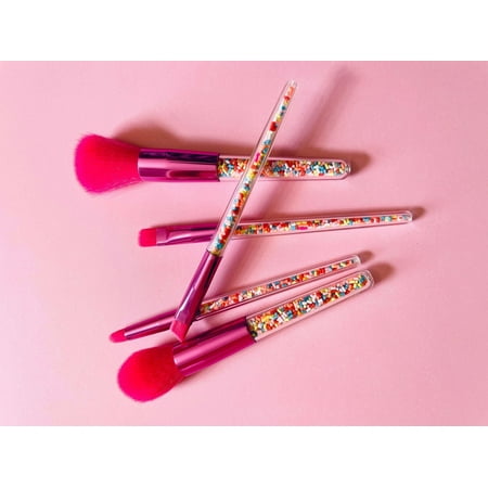 Birthday Cupcake Sprinkles Makeup Brushes