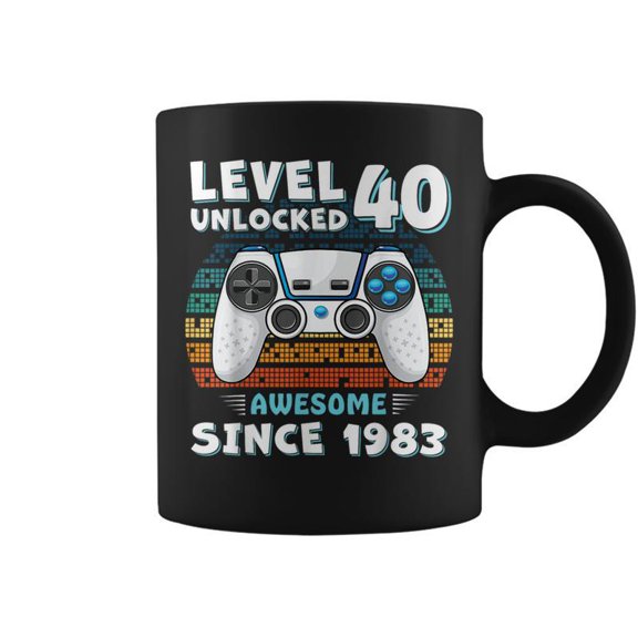 Birthday Decorations Gamer Video 1983 Th Birthday Coffee Mugs