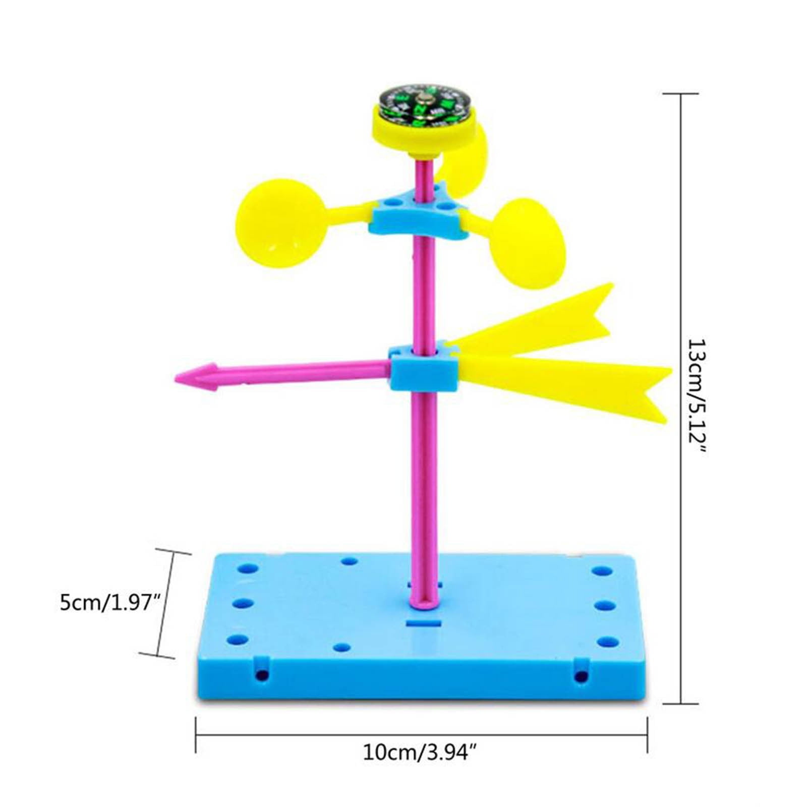 Birthday Decorationsweather Wind Vane Kids Science Toy Kit Toys Station