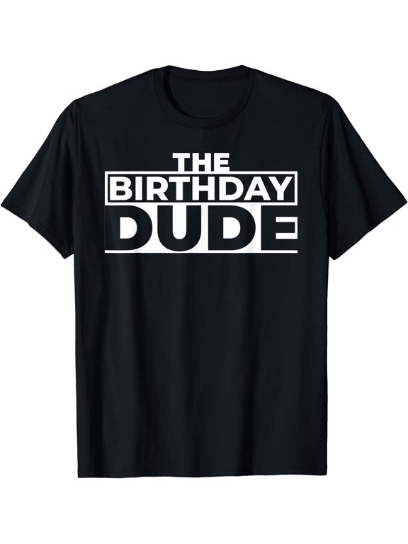 Birthday Dude Graphic Novelty T-Shirt
