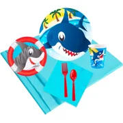 GENERIC Birthday Express - Sharks 16 Guest Party Pack -