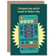 thumbnail image 1 of Birthday Fathers Day Remote Control Funny Greetings Card Plus Envelope Blank inside, 1 of 3