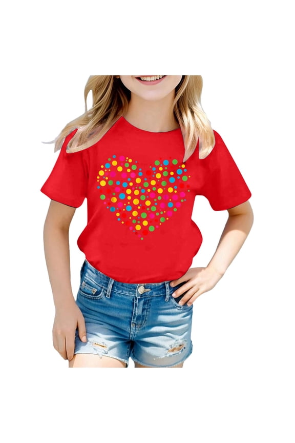 Birthday G`irl Shirt Cute T-Shirt Casual Short Sleeve Round Neck Birthday S`hirts for K`ids Funny Birthday Party Gift Tees Cute Graphic Tops Christmas Shirts for Women