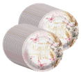 thumbnail image 1 of Birthday Galore Butterfly Party Supplies, 32ct Large 9" Disposable Paper Plates, Durable Design, 1 of 1