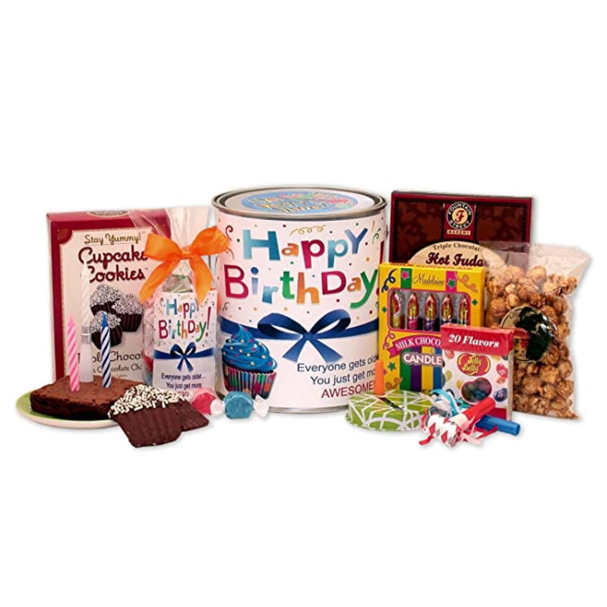 Gift Basket Drop Have a Happy Birthday Gift Pail for Men