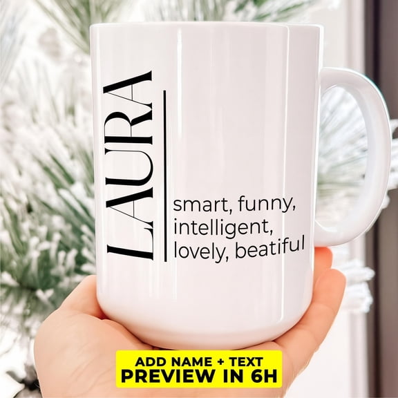Birthday Gift Mug Name Meaning Coffee Cup Name Definition Gift personalized Name Mug for H
