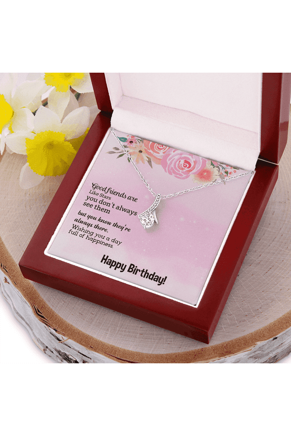 Birthday Gift Necklace For Sister, Bff Gift Necklace, Bestie Gift Necklace, Best Friend Gift Necklace