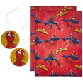 thumbnail image 1 of Birthday Gift Wrapping Paper BDF32 Boys - Wrapping Paper Sheets for Kids, Wrapping Paper Birthday, Spiderman Wrapping Paper; for Boys Gift, Spiderman Gifts - 2 Sheets & 2 Tags, 1 of 3