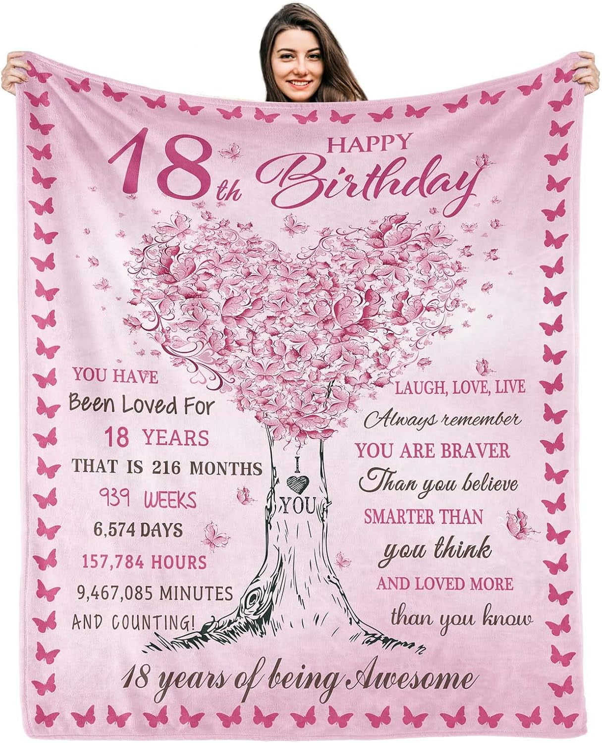 Birthday Gifts for 18 Year Old Girls, 18th Birthday Decorations for ...