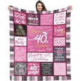 thumbnail image 1 of Birthday Gifts for 18 Year Old Girls, 18th Birthday Decorations for Girls, Best 18th Gift Ideas Throw Blankets for Daughter Niece Sister Friends(Size:50" X 60"), 1 of 5