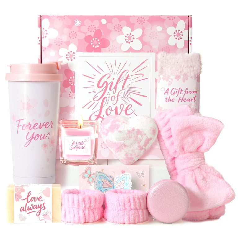 Birthday Gifts Box for Women 10pcs Luxury Cherry Blossom Spa