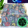 thumbnail image 1 of Birthday Gifts for Boys Age 8-15, Gamer Gifts for Men Boys Teen, Glow in The Dark Gaming Blanket, Game Controller Throw, Gaming Room Decor, Gamer Dad Graduation Presents for Teens 50"x60", 1 of 4