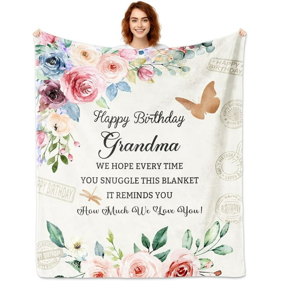 Birthday Gifts for Daughter, Daughter Birthday Gift Throw Blanket 60x50 Inches, Happy Birthday Gifts for Daughter Adult, Birthday Gifts for Daughter from Mom Dad, Unique Daughter Birthday Gifts Ideas