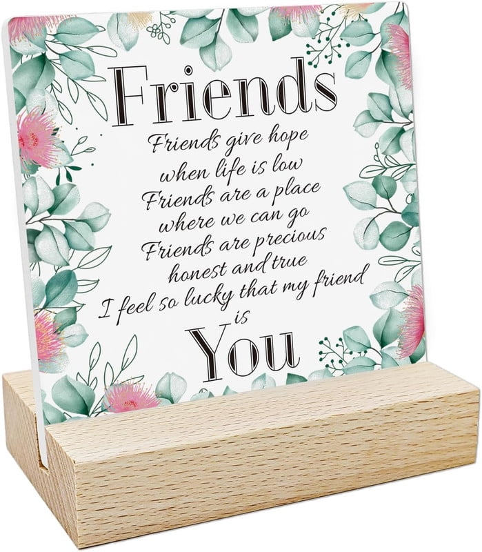 Best Friend Mug & Tin Gift Set - Said With Sentiment Ceramic Cup With Floral Butterfly Design