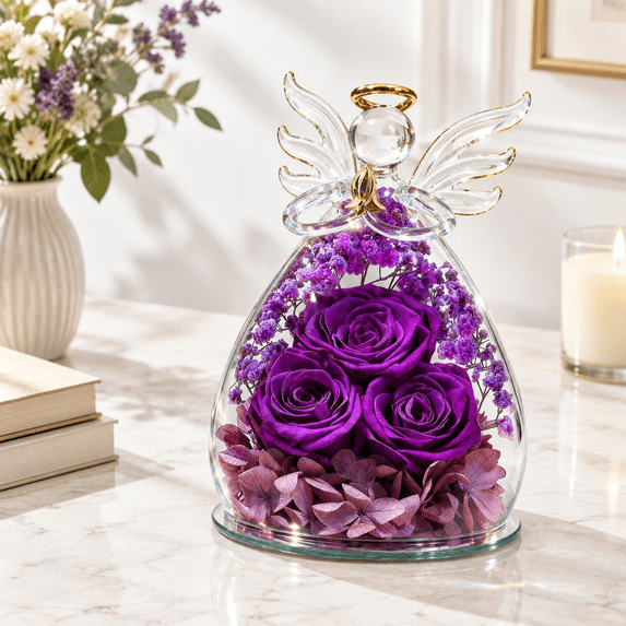 Birthday Gifts For Mom Flowers Delivery Fresh Forever Preserved Rose In ...