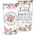 thumbnail image 1 of Birthday Gifts For Women, Mom, Grandma, Sister – Christian Gifts For Women – 70th Birthday Gifts For Women, Inspiration Religious Gifts For Women For Christmas Birthday 20oz Tumbler Travel Coffee Cup, 1 of 6