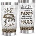 thumbnail image 1 of Birthday Gifts For Grandma, Nana, Christmas, Mothers Day, Birthday, Thanksgiving Gifts For Grandmother, Grandma To Be Gift Ideas, Mimi Gifts From Grandkids, 20oz Stainless Steel Tumbler For Women, 1 of 6