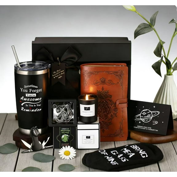 Birthday Gifts for Men,Man Gifts Basket Ideas Set for Him,Men's Birthday Gift Box Presents for Dad, Husband, Brother, Son, Boyfriend, Friend, Male,Coworker Retirement Gifts Christmas Gift Box for Men