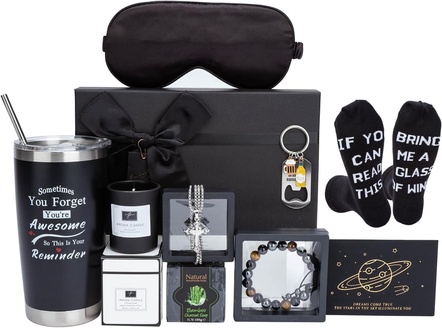 Birthday Gifts for Men Premium Gift Baskets for Men  Creative Gift Baskets Gift Sets Thank-You Gifts  Gifts for Men  Retirement Gifts Father's Day Gifts  Birthd