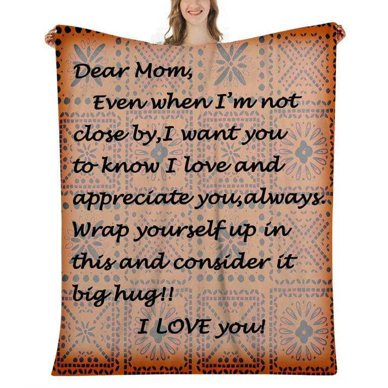 Gifts for Mom Blanket, I Love You Mom Gifts from Daughter or Son for  Mother, Mom Birthday Gifts for Mom Unique, Best Mom Ever Gifts, Happy  Birthday