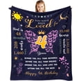 thumbnail image 1 of Birthday Gifts for Teen Girls Blanket 50"x 40", Teen Girl Birthday Gifts, Teen Gifts for Girls, Teenage Girl Birthday Gifts, Birthday Gifts for Teenage Girls, Teenager Girl Gift Ideas, 1 of 5