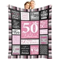 thumbnail image 1 of Birthday Gifts for Women, Birthday Gifts for Best Friend Woman, Women Birthday Gift Ideas, Happy Birthday Gifts for Women, Gifts for Women Who Have Everything Throw Blanket, 1 of 6