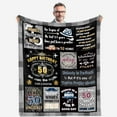 thumbnail image 1 of Birthday Gifts for Women, Birthday Blanket for Women, Birthday Gifts for Women Friendship, Gifts for Women Birthday Unique, for Her Girls Friend Mom Sister Wife Grandma Woman, 50"x60", 1 of 5