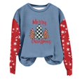 Birthday Gifts for Women Christmas Trees Long Sleeve Crewneck On Sale