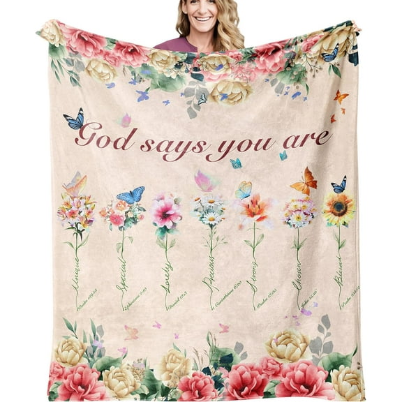 Birthday Gifts for Women Friendship Gifts for Women Friends, Bible Gifts for Womens Birthday Gifts Unique Gifts for Women, Regilious Gifts Blankets for Women Gifts for Birthday
