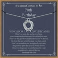 thumbnail image 1 of Birthday Gifts for Women, Sterling Silver Chain Circles Necklace 30th 40th 50th 60th 70th 80th 90th Birthday Necklace for Her Woman 30 40 50 60 70 80 90 Years Old Birthday Gifts for Women, 1 of 6