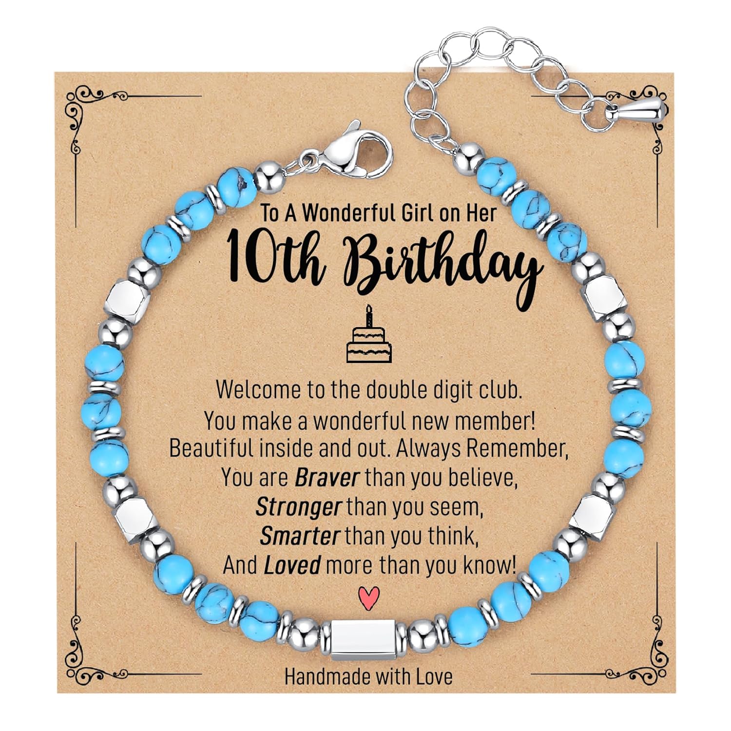 Birthstone Keyring - Personalised Birthday Gift For Her, 16th-60th Milestones (Multi-Color, Metal)