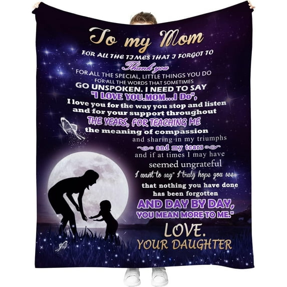 Birthday Gifts for Dad from Daughter, to My Dad Blanket from Daughter, Dad Gifts from Daughter, Happy Father's Day Present