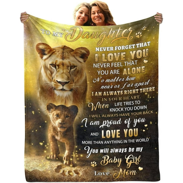 Birthday Gifts for Daughter from Mom Blanket Gift for Daughter from Mom