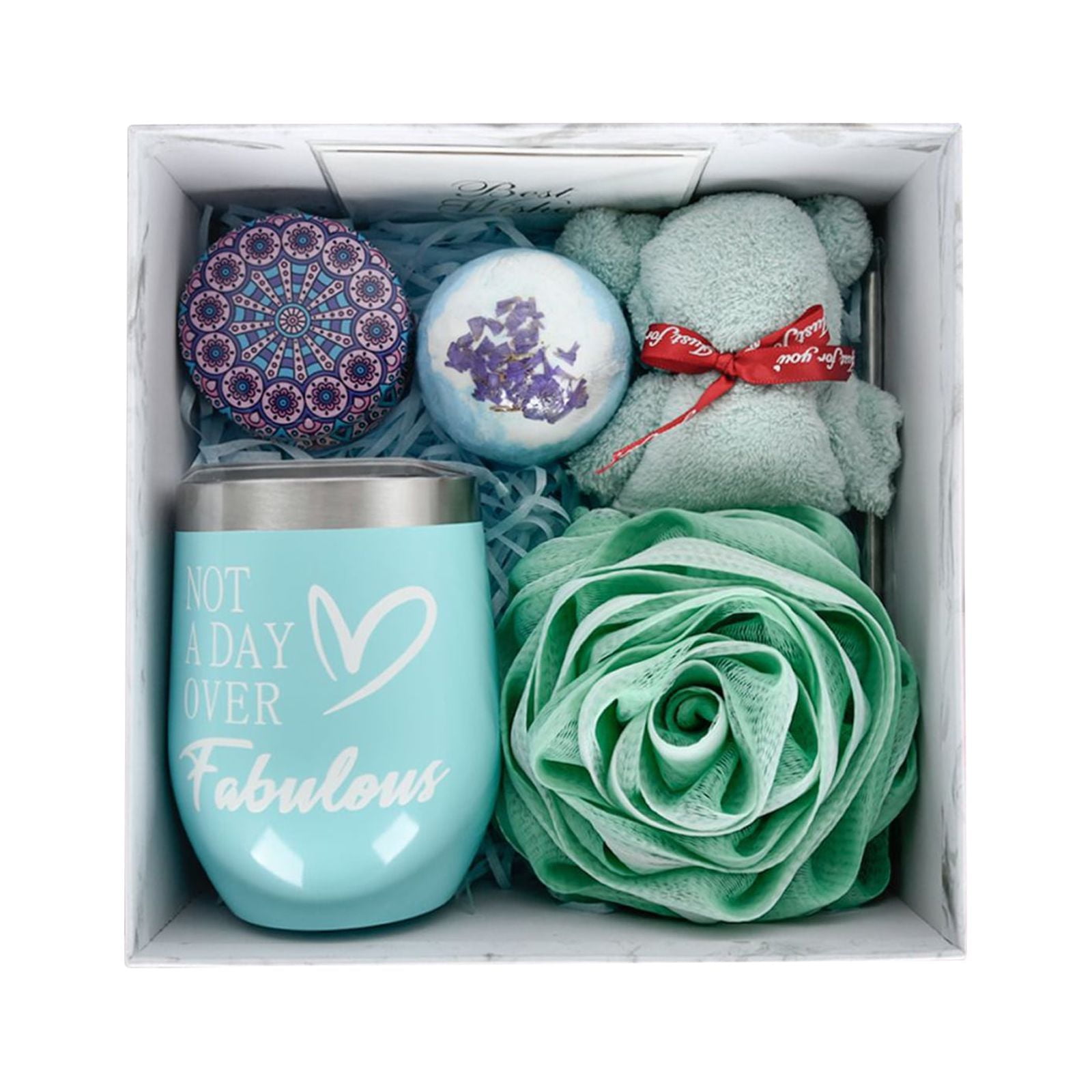 Spa Birthday Gift Box for Women, Birthday Gifts for Her, Spa Gift Basket  for Friend, Spa Gift Set, Best Friends Gifts SBDS03 