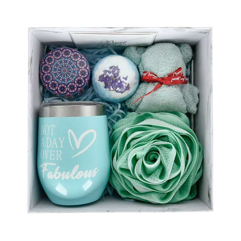 Birthday Gifts for Women Best Friend，Relaxing Spa Gift Box Basket for Her  Friendship Mom，perfect the Spa and Bath Gift Box，Best Gifts for Women 