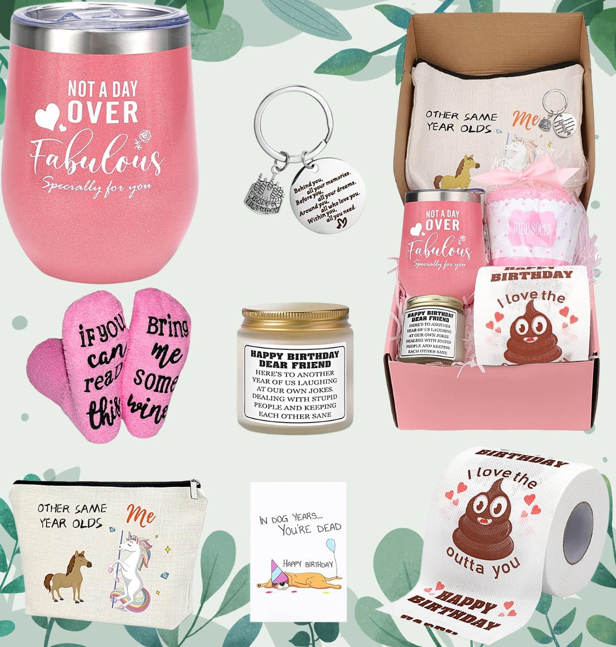 Birthday Gifts for Women Mom, Unique Birthday Gifts Ideas Birthday Box for Sister Grandma Her Bestie