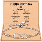 Birthday Girl 10 11 12 13 14 18 15 Year Old Gifts Ideas Sweet 16 10th 13th 16th 18th 21st Decorations Teen Her Presents Bracelet