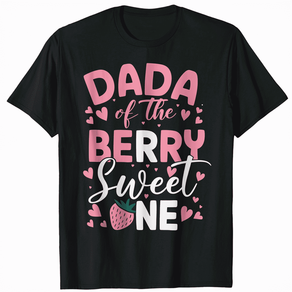 Birthday Girl Berry Sweet One T-Shirt Toddler Baby Tee Top - Walmart.com