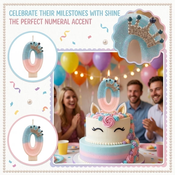 Birthday Girl, Birthday Candle, 4.5 In, Princess Birthday, Birthday Cake Toppers, Year Old Girl, , Birthday Decoration, Princess Theme Birthday Party Decorations