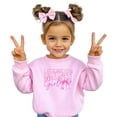thumbnail image 1 of Birthday Girl Bow Sweatshirt for Women Youth and Toddler Girls Girly Pink Pullover Pink Sweatshirt 3T, 1 of 5